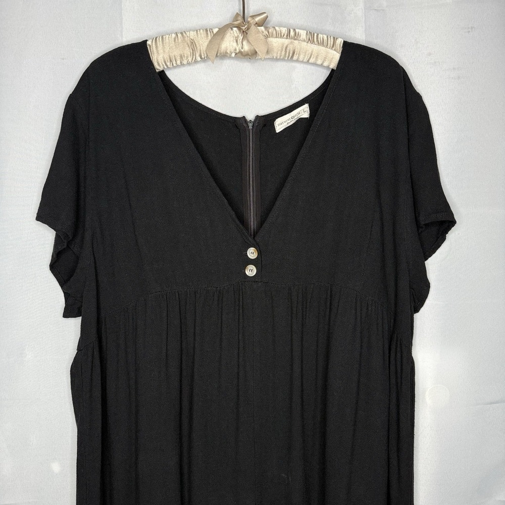 NATURAL LIFE Black Wide Leg Jumpsuit - Picture 3 of 10